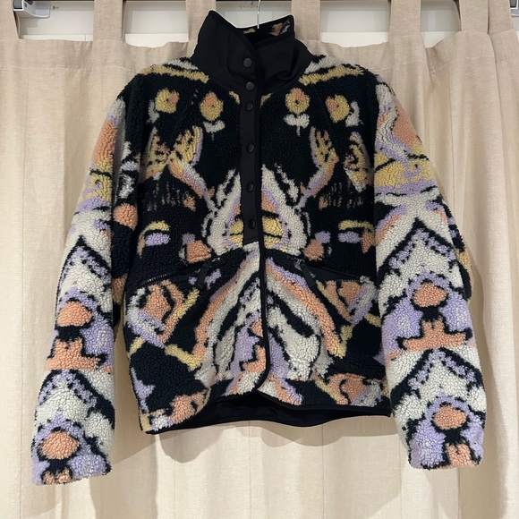 FP Movement by Free People Jackets & Blazers - Free People Movement Printed Graphic Fleece - Size Medium